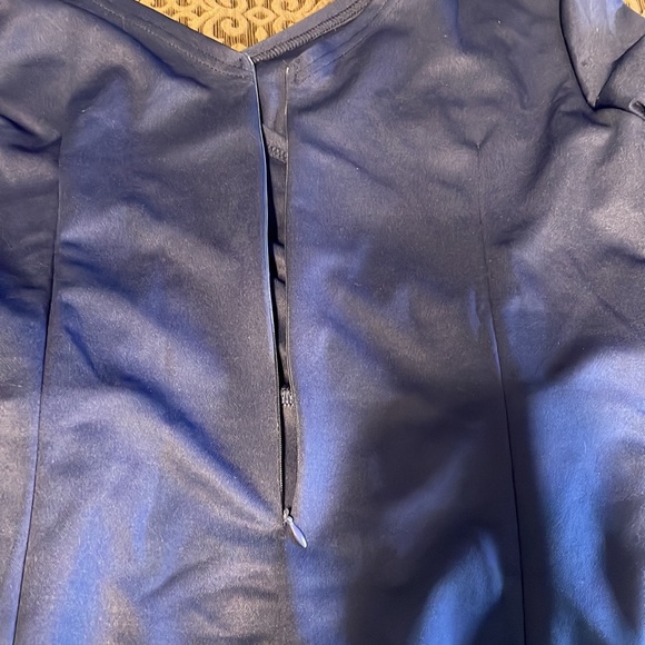 New Bodycon Formal Plus Size Women’s Dress Blue - Picture 8 of 8